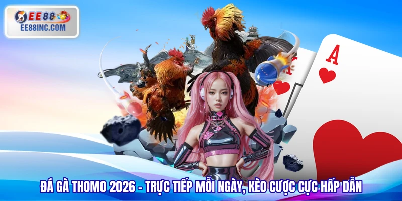 Đá Gà Thomo 2026 - Trực Tiếp Mỗi Ngày, Kèo Cược Cực Hấp Dẫn