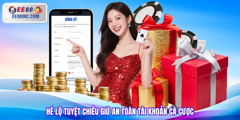 Hé lộ tuyệt chiêu giữ an toàn tài khoản cá cược Hé lộ tuyệt chiêu giữ an toàn tài khoản cá cược