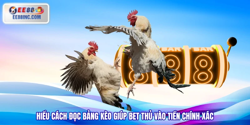 Hiểu cách đọc bảng kèo giúp bet thủ vào tiền chính xác 