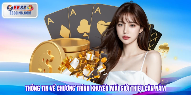 Thông tin về chương trình khuyến mãi giới thiệu cần nắm Thông tin về chương trình khuyến mãi giới thiệu cần nắm