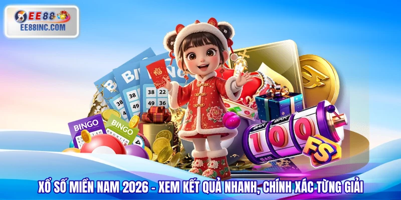 Xổ Số Miền Nam 2026 – Xem Kết Quả Nhanh, Chính Xác Từng Giải